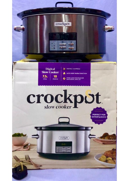 CROCKPOT 7.5L SLOW COOKER