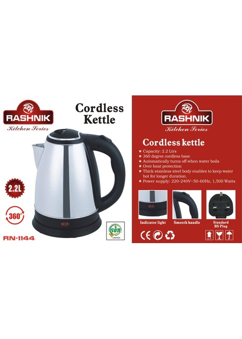 RASHNIK CORDLESS KETTLE