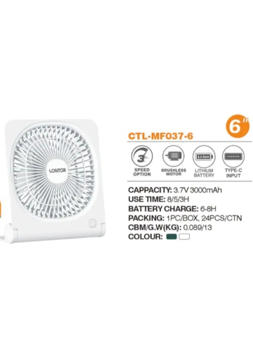 LONTOR FAN (CTL-MF037-6)