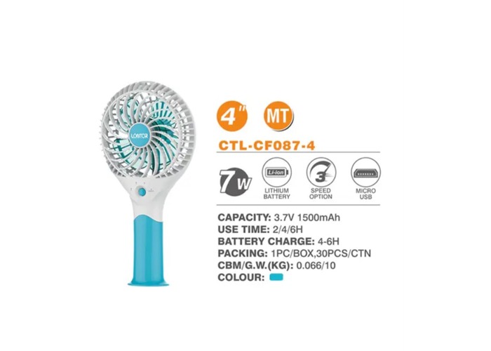 LONTOR PORTABLE FAN (CTL-CF087-4)